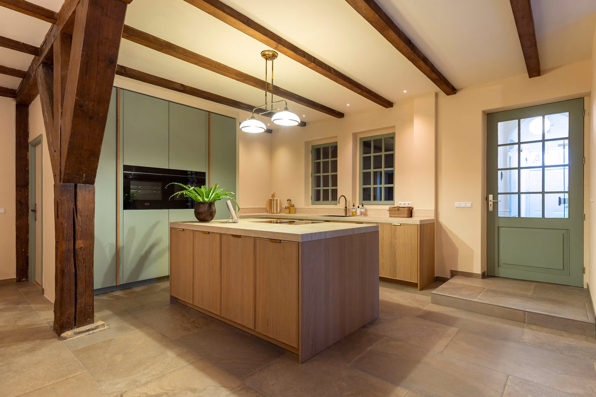 Japandi keuken in Amsterdam-Zuid